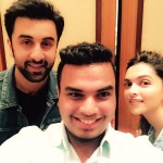 SHRAVAN SHAH selfie while having a candid conversation with Ranbir and Deepika