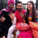 SONU BAGRECHA with Virat and Anushka