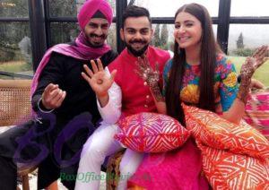 SONU BAGRECHA with Virat and Anushka