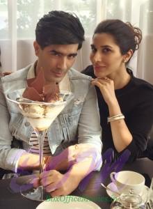 SOPHIE CHOUDRY interesting pic with designer Manish Malhotra