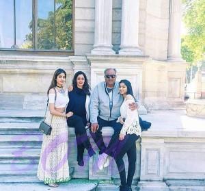 SRIDEVI BONEY KAPOOR ‏and family