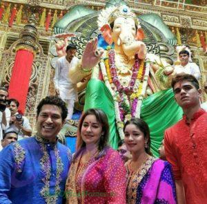 Sachin Tendulkar on Ganesh Chaturthi 2017