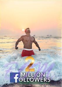 Sahil Khan on 2 million facebook followers