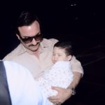 Saif Ali Khan picture with his son Taimur Ali Khan