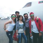 Saif Ali khan and the family in the Maldives