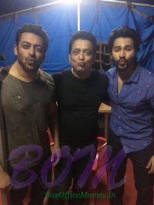 Sajid Nadiadwala kisses with popular Judwaas of Bollywood