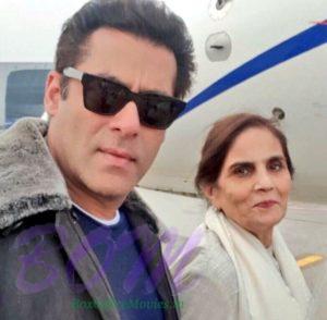 Salman Khan latet pic with month Salma Khan