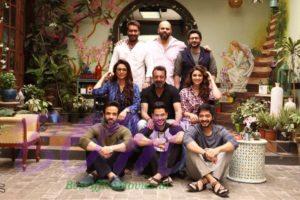 Sanjay Dutt visits the sets of Golmaal Again