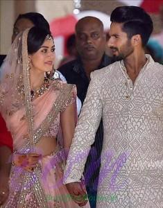 Shahid Kapoor and Mira Rajput