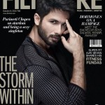 Shahid Kapoor on the Cover Page of Filmfare Magazine October 8, 2014 issue