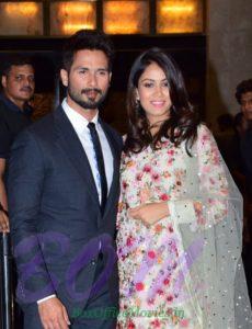 Shahid Kapoor with Mira Rajput on first wedding Anniversary