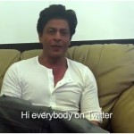 Shahrukh Khan thanks to his twiiter fans