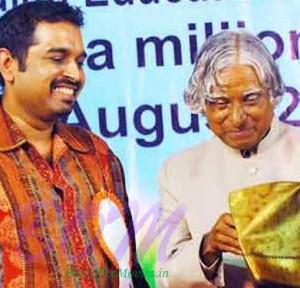 Shankar Mahadevan with Dr. APJ Abdul kalam Ji