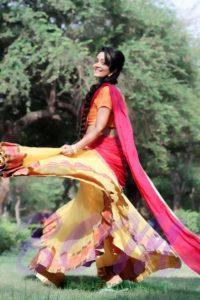 Sheena Chohan latest pic from a short film shooting