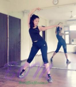 Sheena Chohan while at her dance class