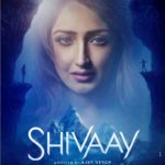 Shivaay movie poster introducing Sayyeshaa