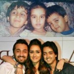 Shraddha Kapoor family photo with Siddhanth kapoor