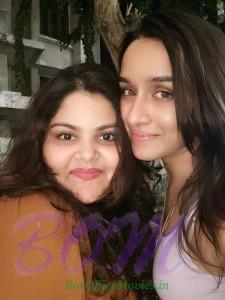 Shraddha Naik with Shraddha Kapoor