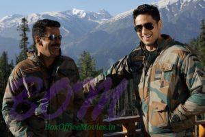 Sidharth Malhotra and Manoj Bajpayee while shooting for Aiyaary in Kashmir