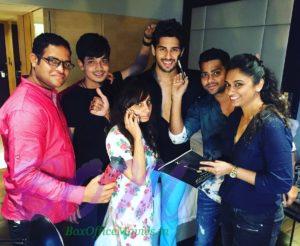 Sidharth Malhotra with his work power squad