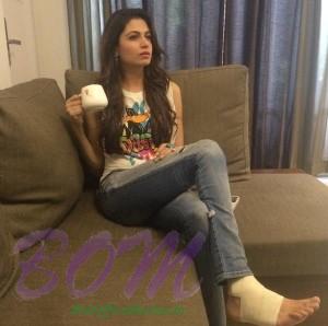 Simran Kaur Mundi ‏recovered from nasty sprain