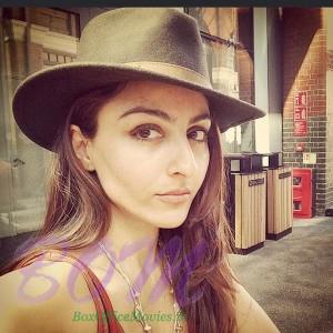 Soha Aali Khan Caribbean selfie