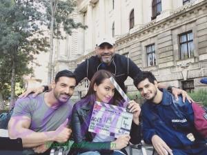 Sonakshi Sinha and John Abraham Force2 starts