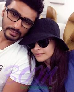 Sonam Kapoor ‏with brother Arjun Kapoor