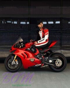 Sooraj Pancholi Iconic Look with Bike