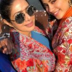 Sridevi with her daughter Janhvi