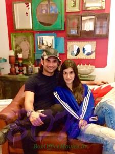 Suahant Singh Rajput with Kriti Sanon