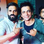 Suniel Shetty with Sunil Grover