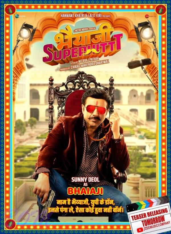 Sunny Deol starrer BhaiaJi Superhit movie poster