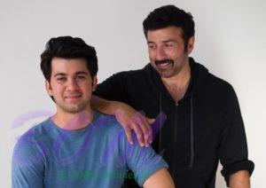 Sunny Deol with son Karan Deol