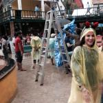 Sunny Leone dancing in the rain in Pattaya on Mastizaade sets