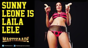 Sunny Leone is Laila Lele in Mastizaade Movie