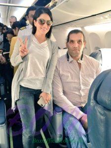 Sunny Leone with great Khali