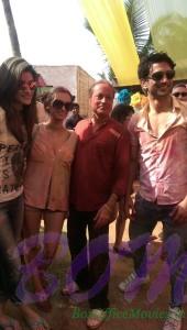 Sushant Kriti Diya Raabta Holi 2016