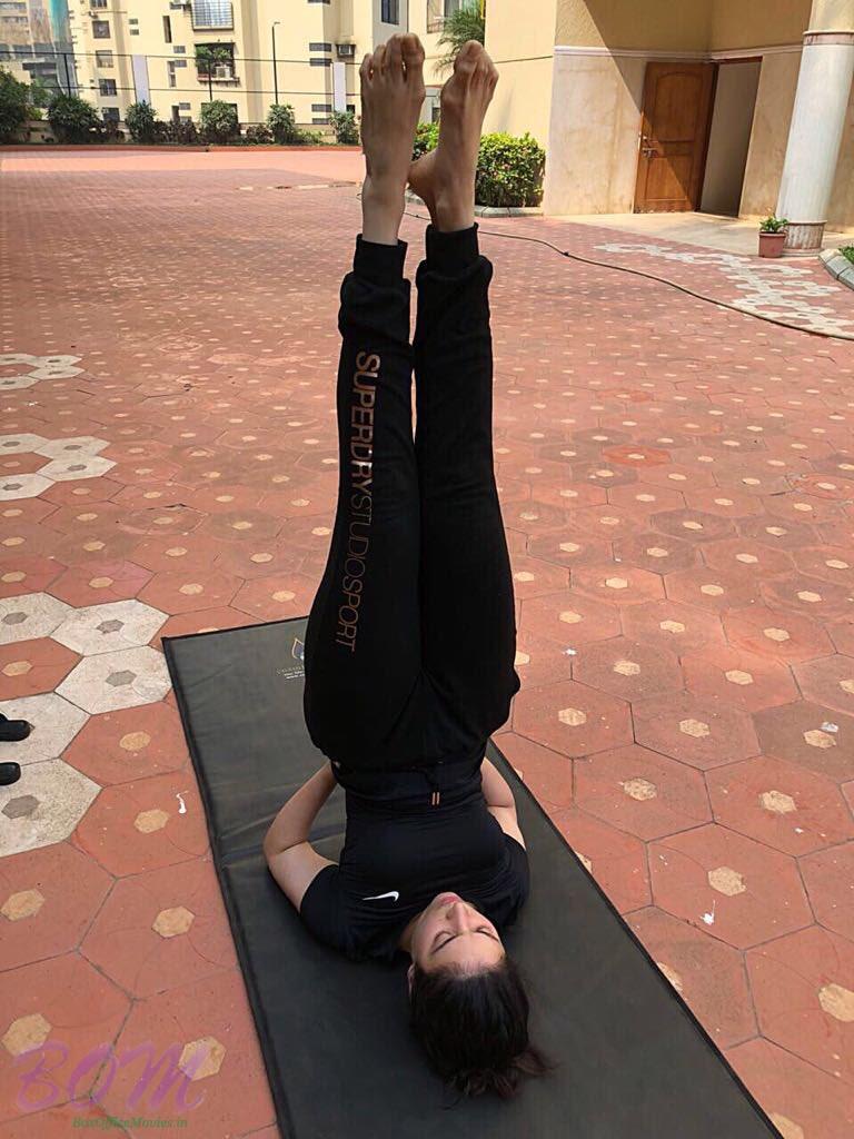 Tamannaah Bhatia adds yoga in her lifestyle photo - Tamannaah Bhatia ...