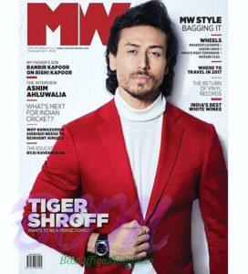Tiger Shroff cover boy for MW style magazine February 2017 issue