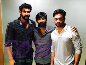Together Dhanush, Rana Daggubati and Navdeep