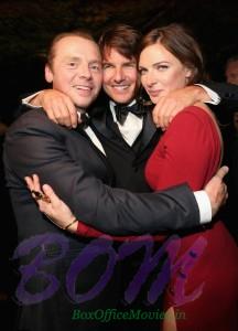 Tom Cruise ‏feels Honored to work alongside Rebecca and Simon in Mission Impossible 2015