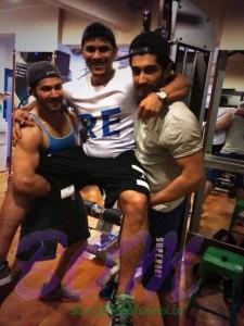 Varun Dhawan Early morning madness with Prashant