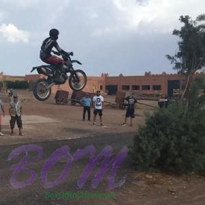 Varun Dhawan and John Abraham in training for Dhishoom film in Morocco