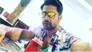 Varun Dhawan latest selfie while shooting for Badrinath Ki Dulhania in Singapore