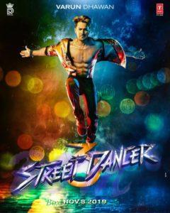 Varun Dhawan starrer First Look poster of Street Dancer 3D movie
