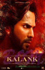 Varun Dhawan starrer Kalank movie poster