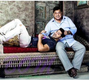 Varun Dhawan with Father David Dhawan