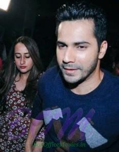 Varun Dhawan with girlfriend Natasha Dalal