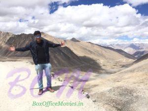 Varun Sharma in Khardungla